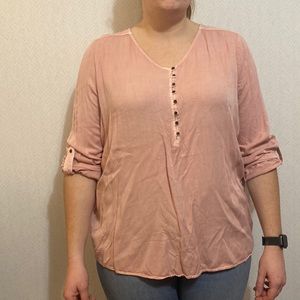 🔥🔥 2 for $15🔥🔥 3/4 Sleeve Smock style top